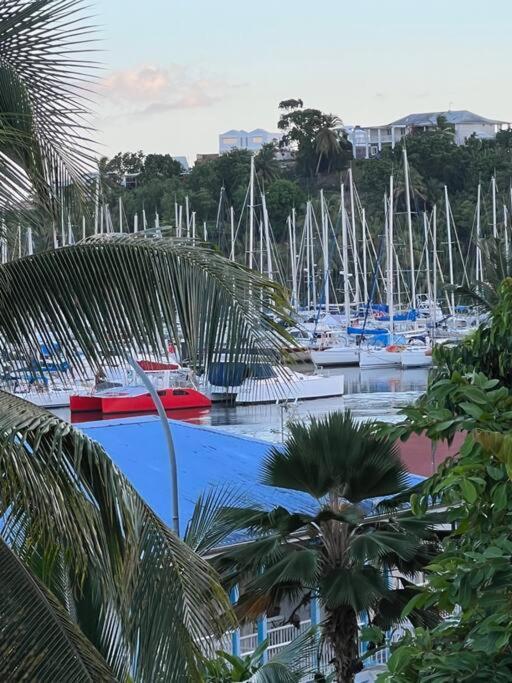 Duplex Marina Gosier- Vue Mer Et Bateaux Equipe D'Une Citerne Reliee A L'Eau De Ville Le Gosier  Exterior photo